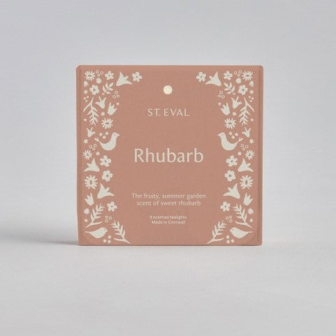 Rhubarb Summer Folk Scented Tealights