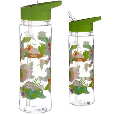 Sloth design water bottle