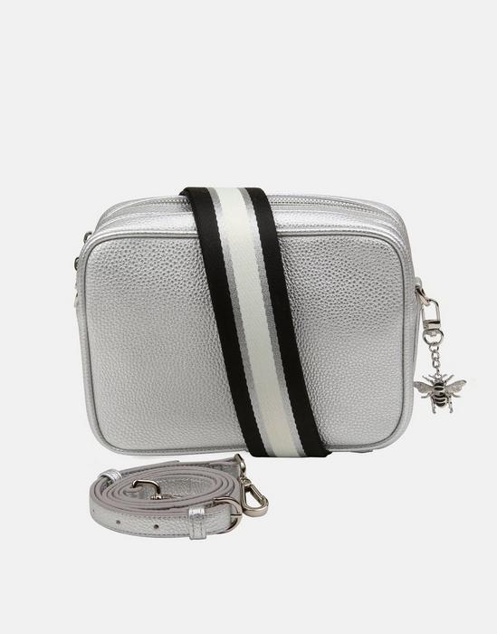 Alice wheeler Soho Camera Cross body bag - Silver