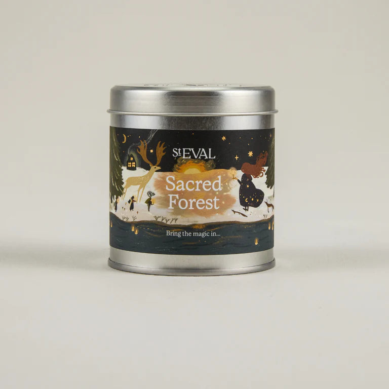 Sacred Forest Christmas Scented Tin Candle