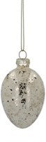 Speckled Glass Egg Ornament