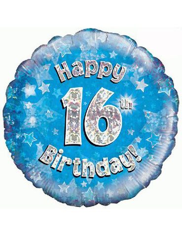 "Happy 16th Birthday!" Helium Balloon