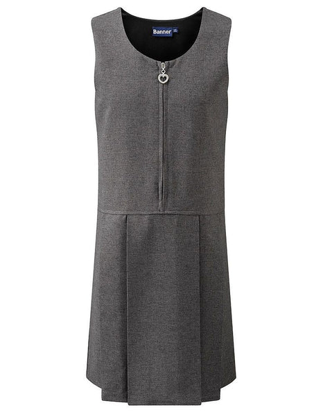 Pleated pinafore