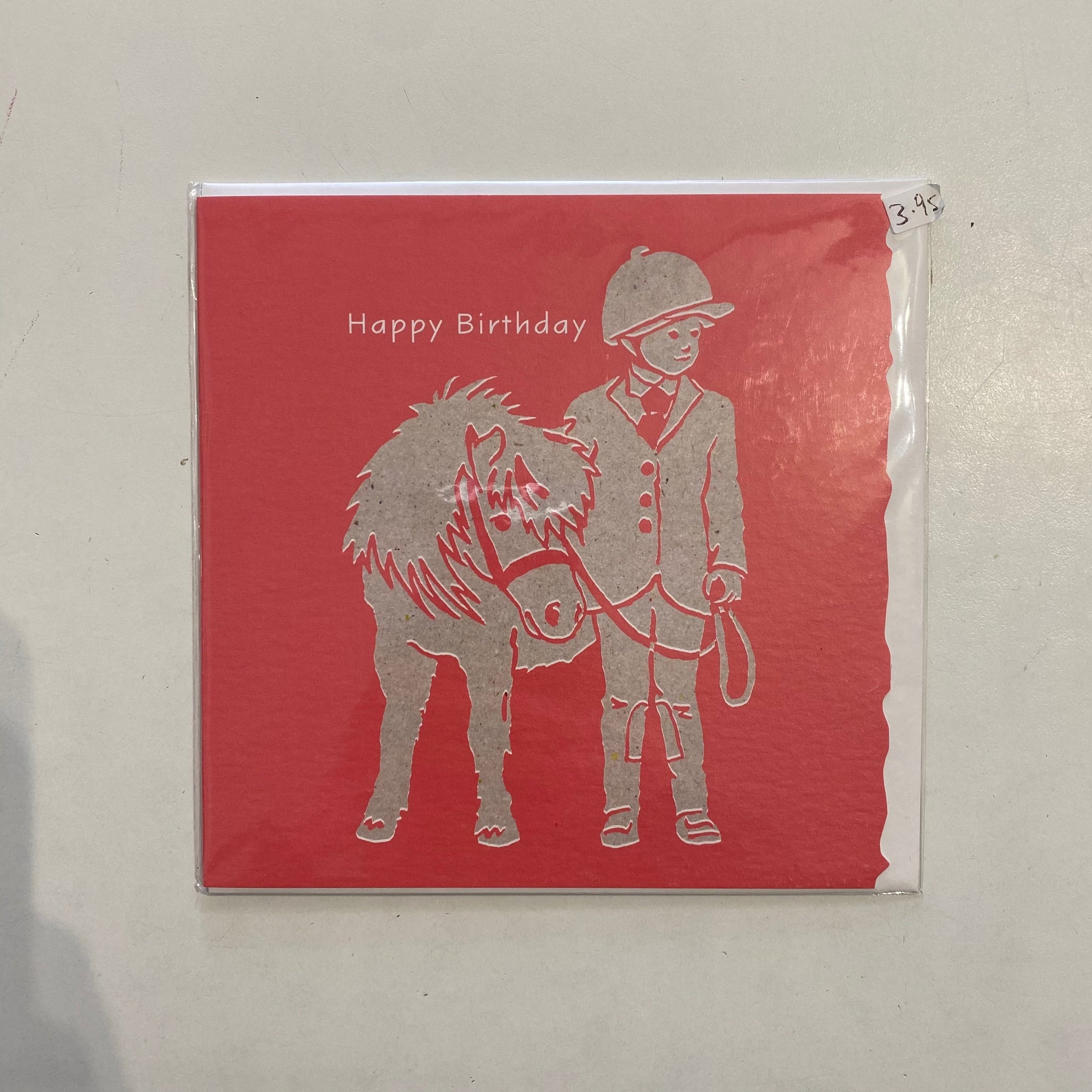 Happy Birthday Horse Riding Card