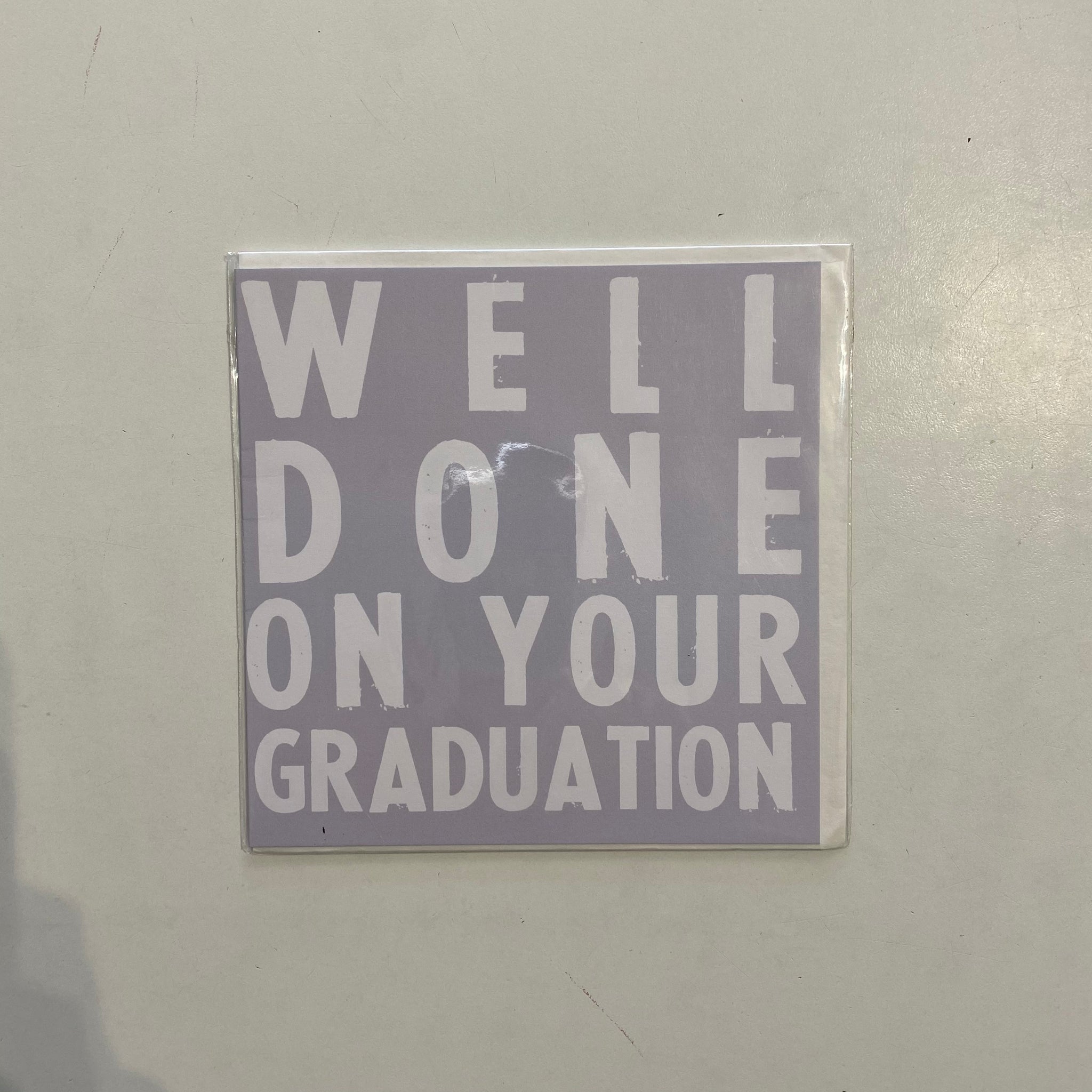 Well Done Graduation Card