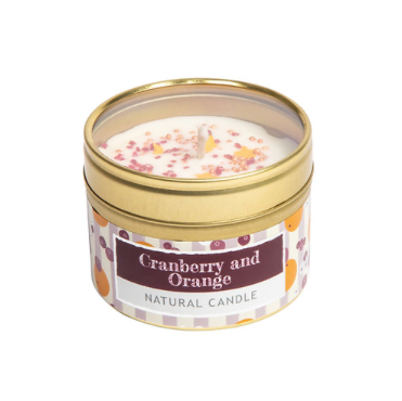 Cranberry and Orange Candle