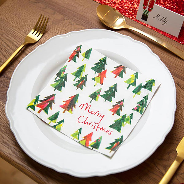 Christmas Like There Is A Tomorrow Tree Napkin, 33Cm, 21Pk