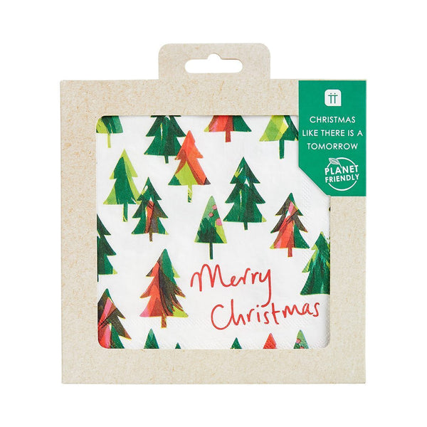 Christmas Like There Is A Tomorrow Tree Napkin, 33Cm, 21Pk