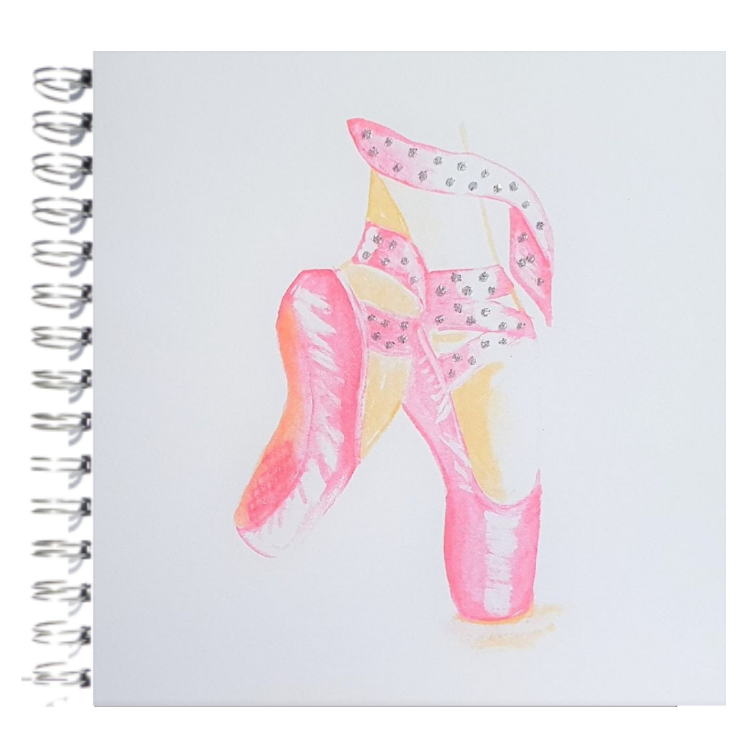 Ballet Shoes Mini Notebook