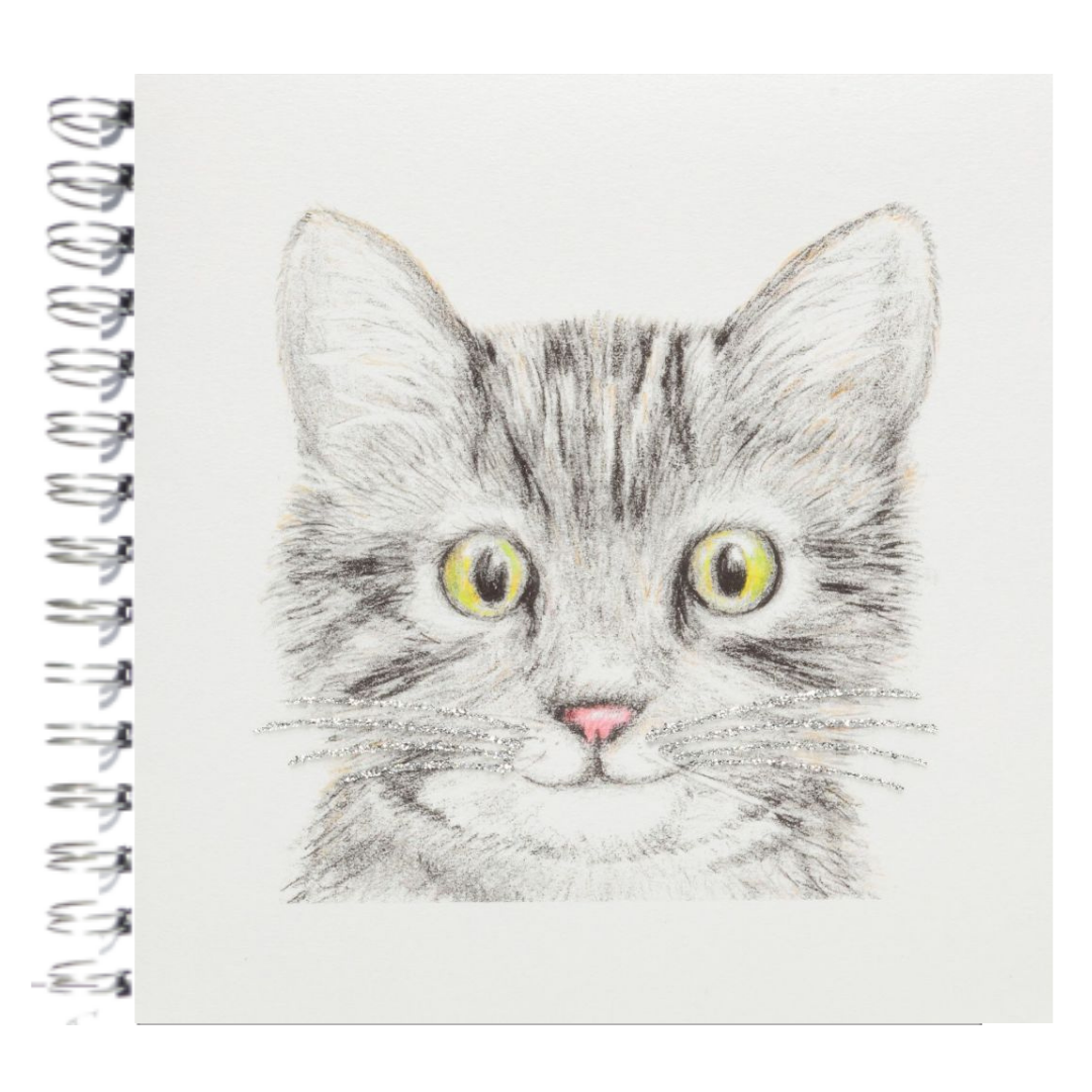 Kitty Whiskers Mini Notebook