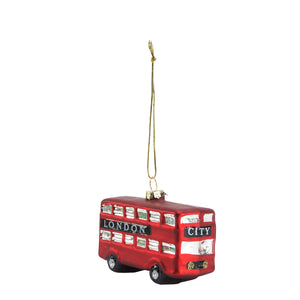 Retro London bus decoration