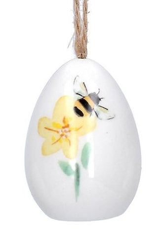 Ceramic bee Egg Decoration