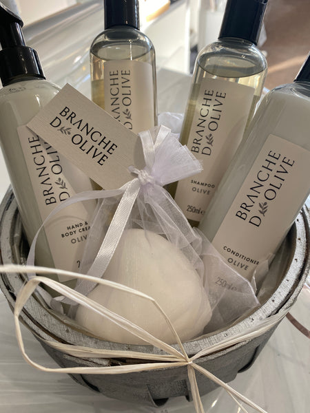 Luxury Branche d olive beauty hamper