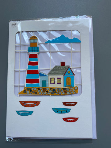 UK made cut out card