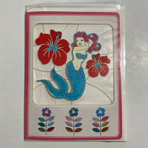 Handmade Card mermaid