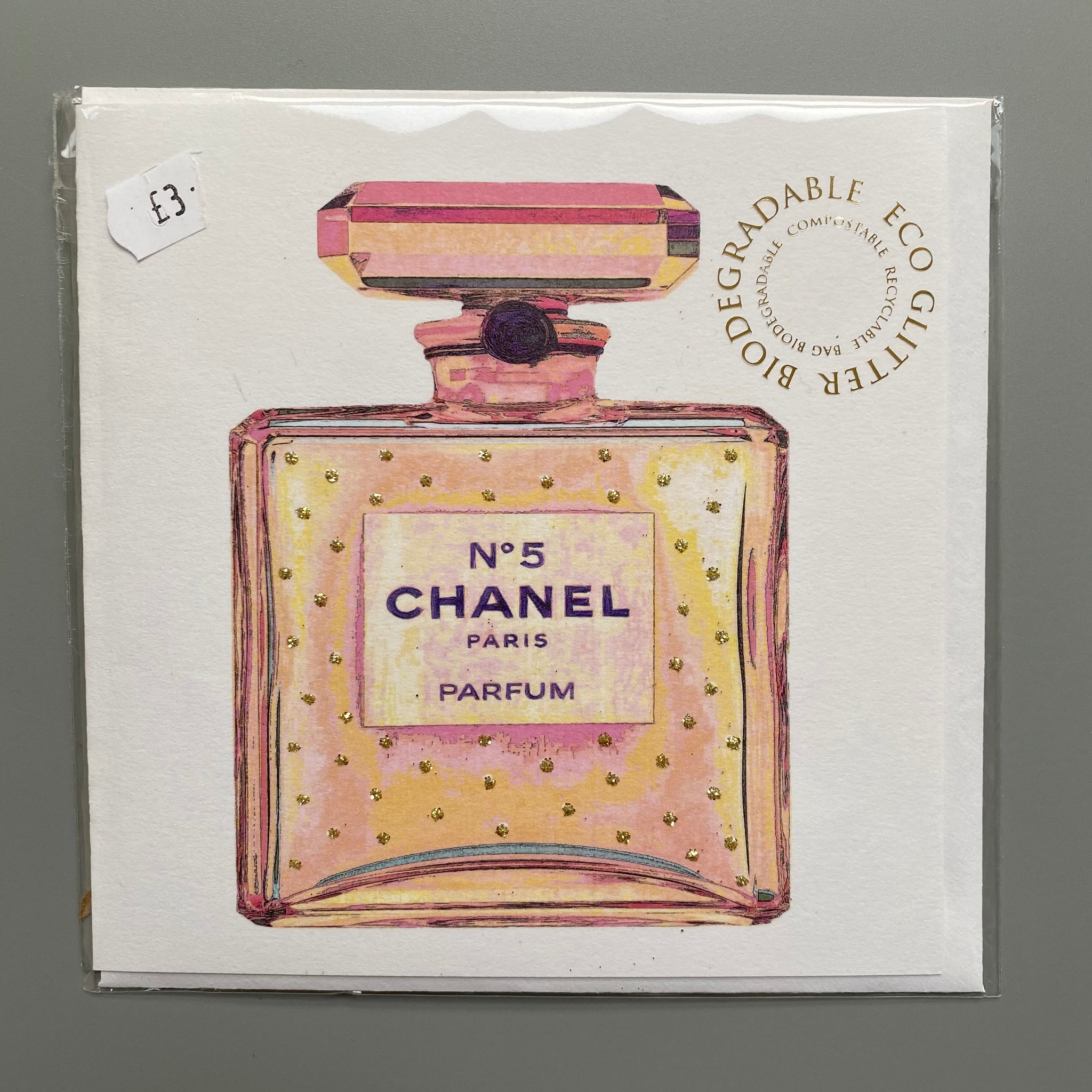 Chanel Perfume Card