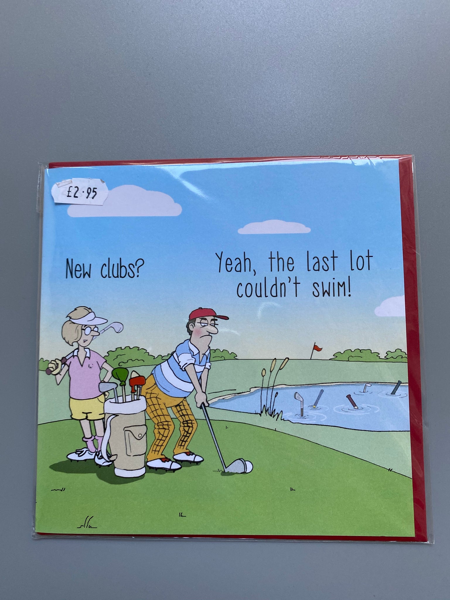 Golf humour card