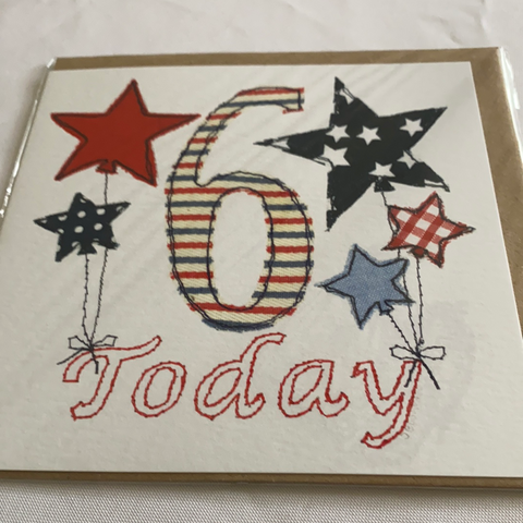 6 birthday handmade