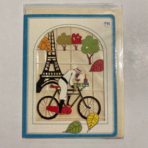 Handmade card paris