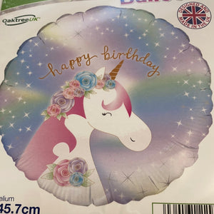 Helium unicorn balloon