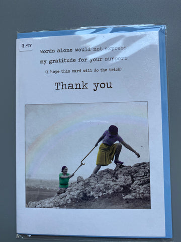 Thank you card