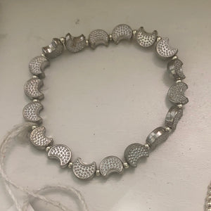 Half moon design bracelet