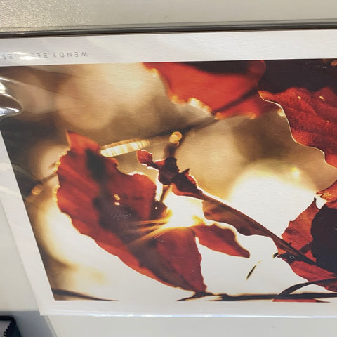 Autumn leaves print 30cm x 22cm