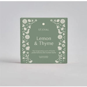 Lemon and Thyme Scented Tealights