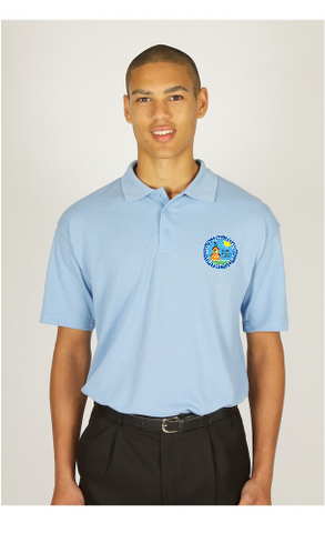 Roade Blue Polo Shirt with Logo