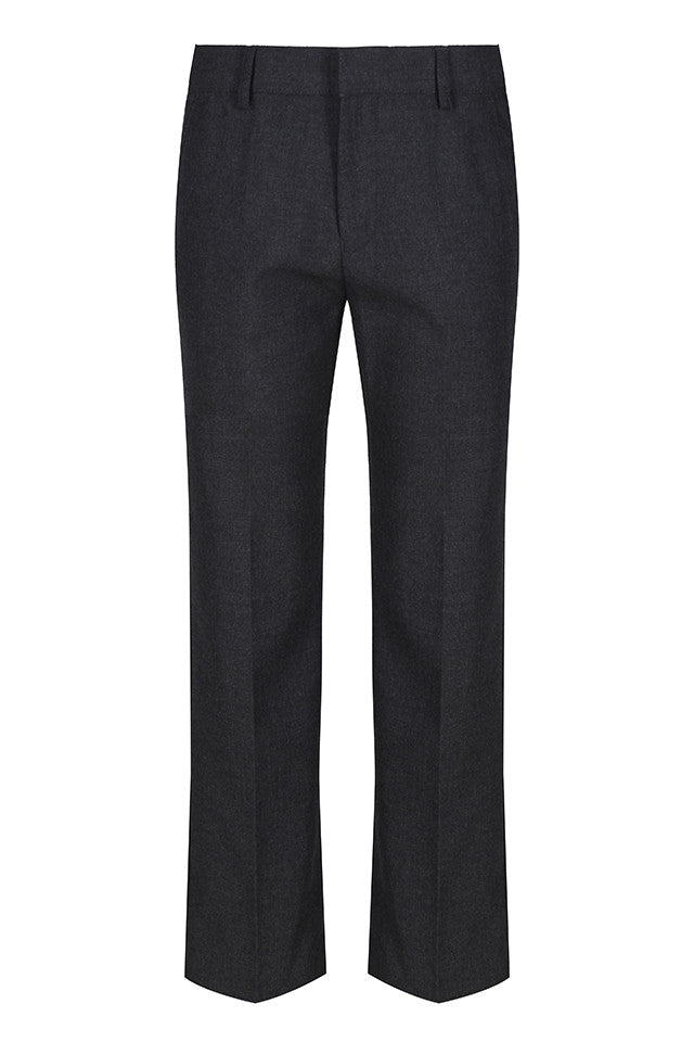 Junior boys slim fit trouser (Grey)